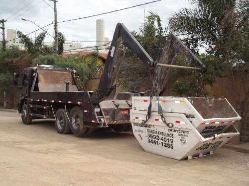 Caçamba de entulho zona sul